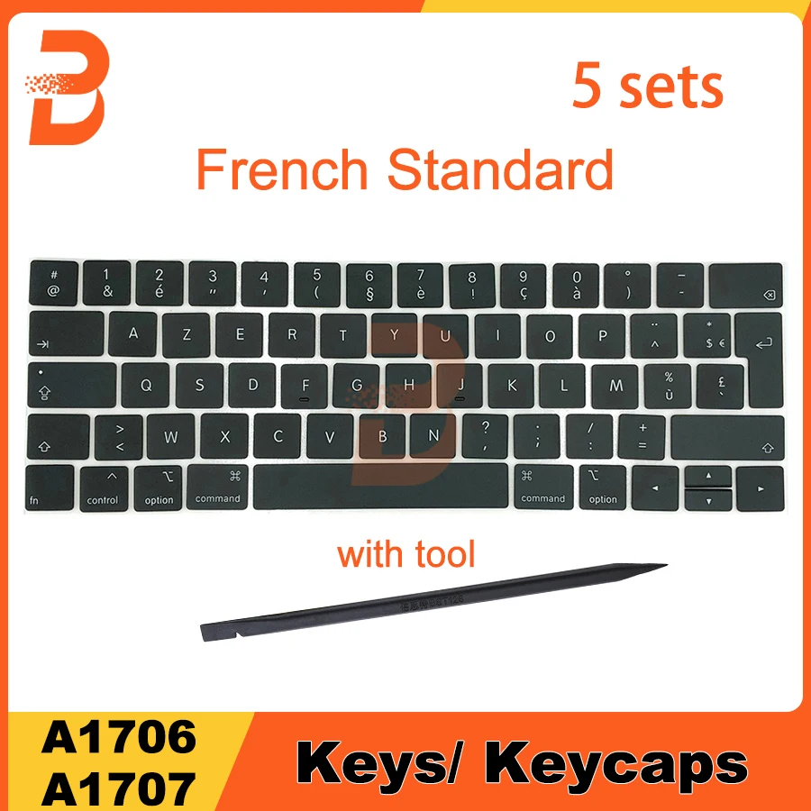 

Клавиатура для ноутбука Macbook Pro Retina 13 дюймов A1706 15 дюймов A1707, 2016-2017 лет, 5 компл./лот