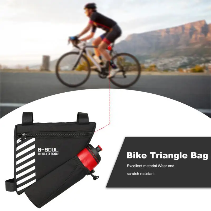 

B-SOUL Bike Pouch Frame Bag Cycling Front Top Tube Bag Saddlebags For Bicycle Triangle Bag Bike Accessories Сумка Для Велосипеда