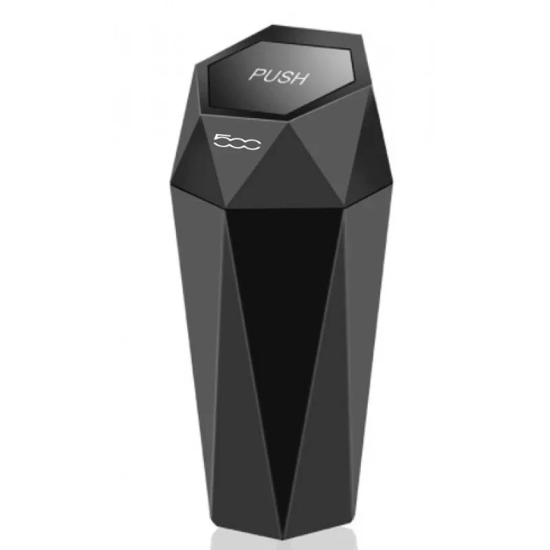 Маленький автоматический портативный мусорный бак с искусственным бриллиантом