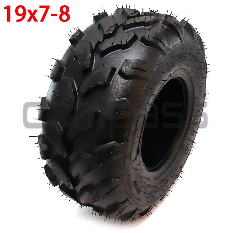 ATV 19x7.00-8 19x7-8 inch tyres tubeless tires for 150cc 250cc four wheel vehcile motorcycle front wheels vacuum tire