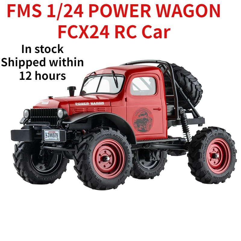 FMS 1/24 POWER WAGON FCX24 Радиоуправляемая машина полу-грузовик