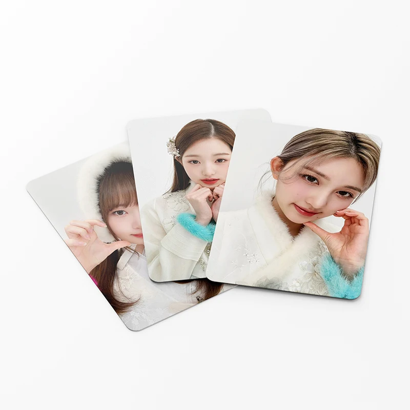 55pcs/set KPOP IVE LOVE DIVE ELEVEN Lomo Cards Photocards Album LIZ Girls Group Eleven Fans Collection Gift Postcards Photo Card