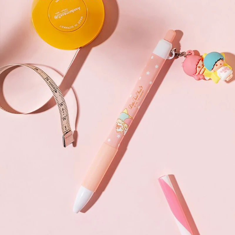 

Kawaii Sanrio Cartoon Pendant Pen Gel Pen Hello Kitty Cinnamoroll My Melody Roller Ball Pen Creative Stationery Christmas Gifts