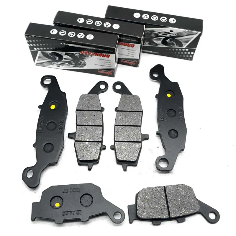 Для SUZUKI SFV400A Gladius 400 ABS 2010-2018 SFV650 2009-2016 SFV 650 мотоциклетные передние и задние тормозные дисковые колодки комплекты запчастей