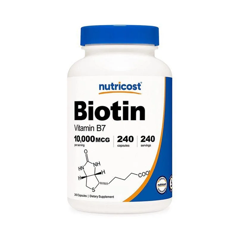 

Biotin Capsules Stimulate Hair Follicles, Promote Hair Regeneration Care Hair And Protect Healthy Skin 10mg*240Capsules