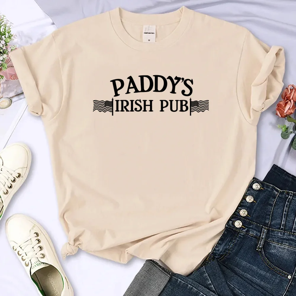 

Paddy's Irish Pub t shirt women summer t-shirts girl comic clothes