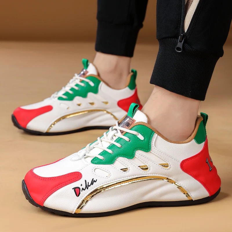 2022 Men'S Spring And Summer Mesh Shoes Men'S Shoes Breathable Loafers Casual And Comfortable Men'S Driving Shoes Sneakers