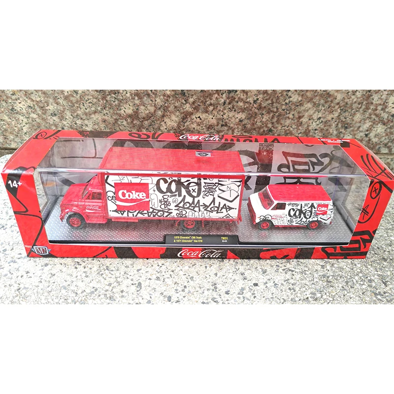 M2 1:64 Mustang Dodge Challenger Impala GMC Пикап Plymouth посылка серии литая под давлением модель