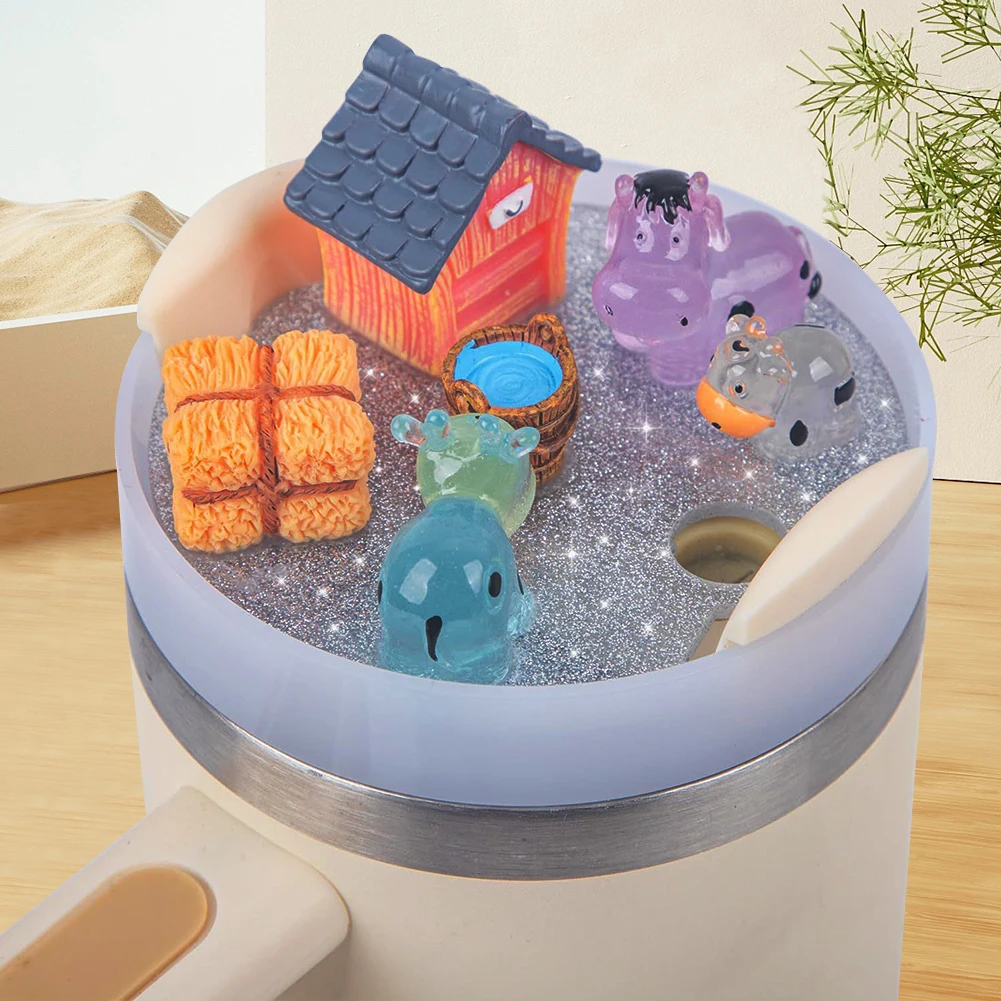 Аксессуары для крышек подвески подвесной декор с забавным стаканом соломенная