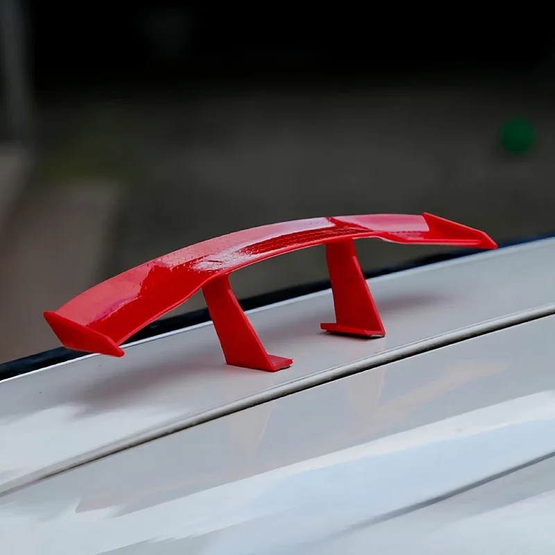 1PCS Car Rear Spoiler Trunk Mini Wing GT Style Auto Tuning Gadgets For Cadillac Escalade ATS BLS CTS CT4 CT5 CT6 EXT STS SLS etc