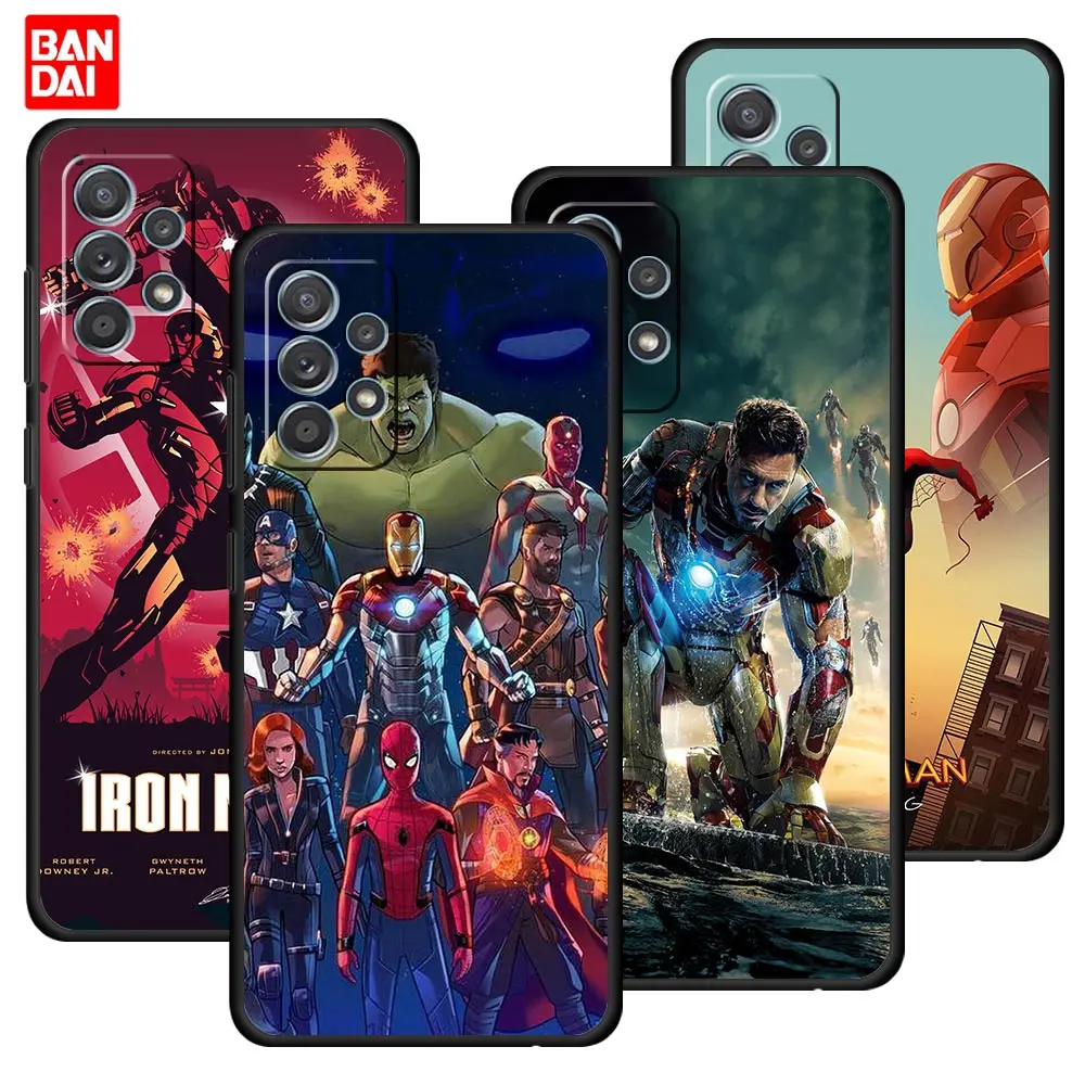 

Iron Man 3 Wallpaper Case for Samsung Galaxy A12 A52 S20 FE A51 A50 A71 S21 Plus A21s Ultra 5G Silicone Cover Black Shell