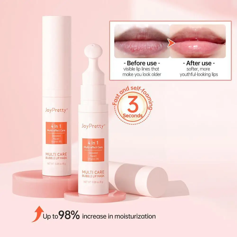 

Новинка 2023, маска для губ с пузырьками, маска для отшелушивания и ухода за кожей, увлажняющая осветляющая продукция для удаления лица, средства для ухода за кожей губ и темного макияжа, E8D6