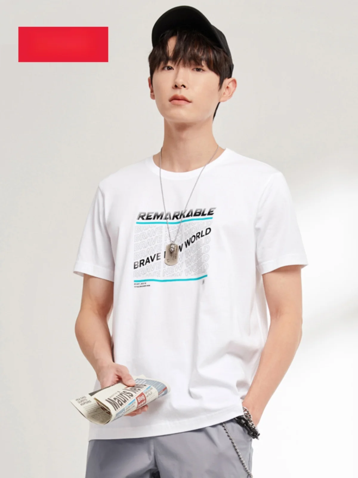 Banney Road летняя новая Гонконгская футболка с круглым вырезом и короткими рукавами