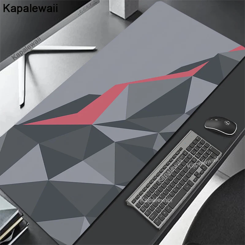 

Geometric Gaming Keyboard Pad Mouse Carpet Varmilo Gamer Desk Mat Pc Gamer Complete Kawaii Gaming Accessories Mausepad Mice Run