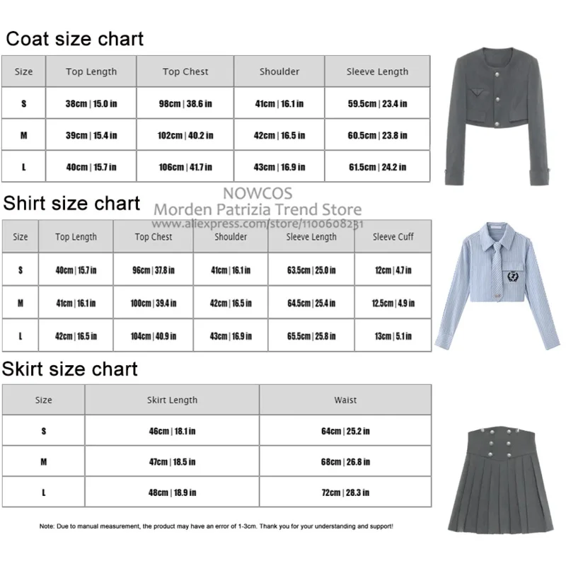 Весенний костюм 2024 в американском стиле преппи короткий для девочек пальто