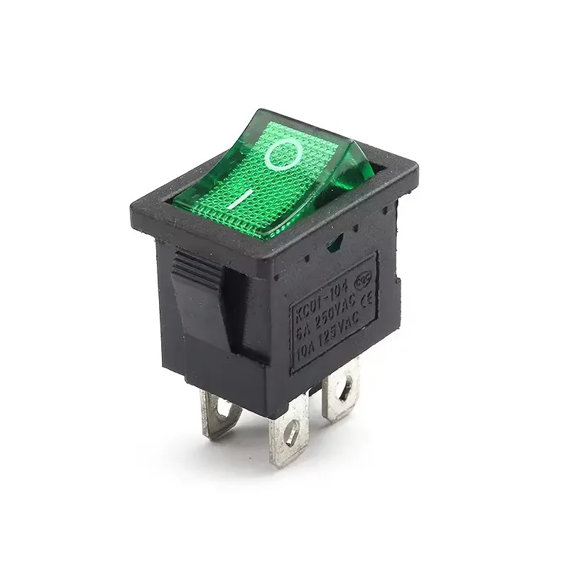 Флуоресцентный электронный мини микро-источник питания 4 контакта с зеленым