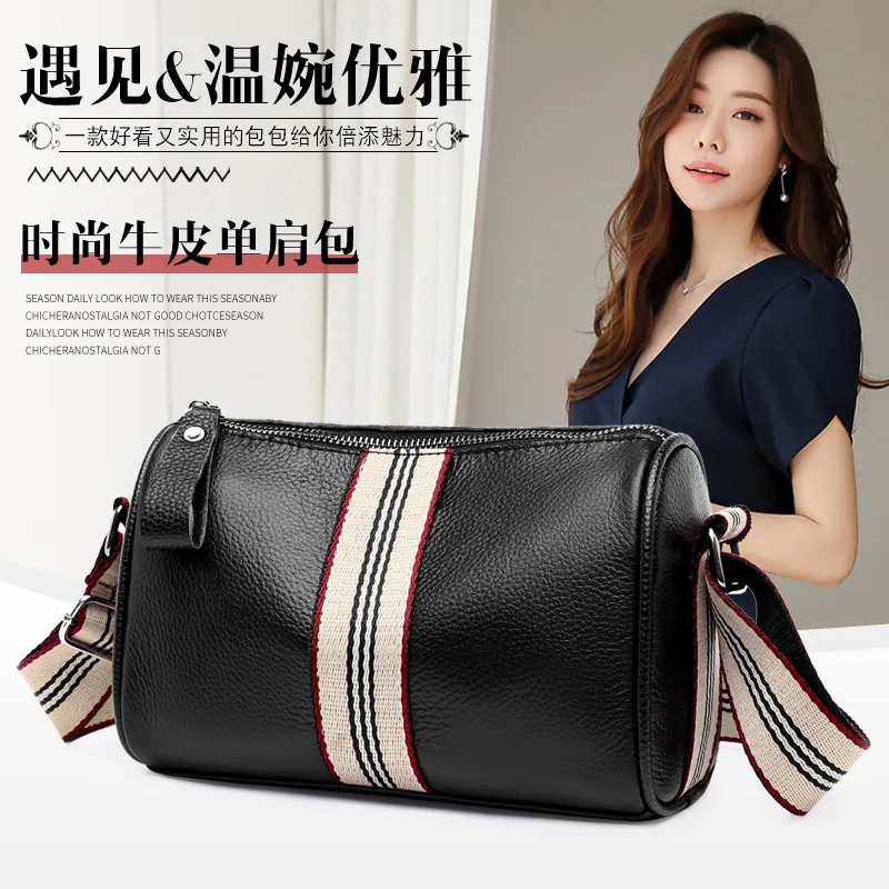 Genuine Leather Shoulder Bag Women's Luxury Handbags Fashion Crossbody Bags for Women Female Tote Handbag