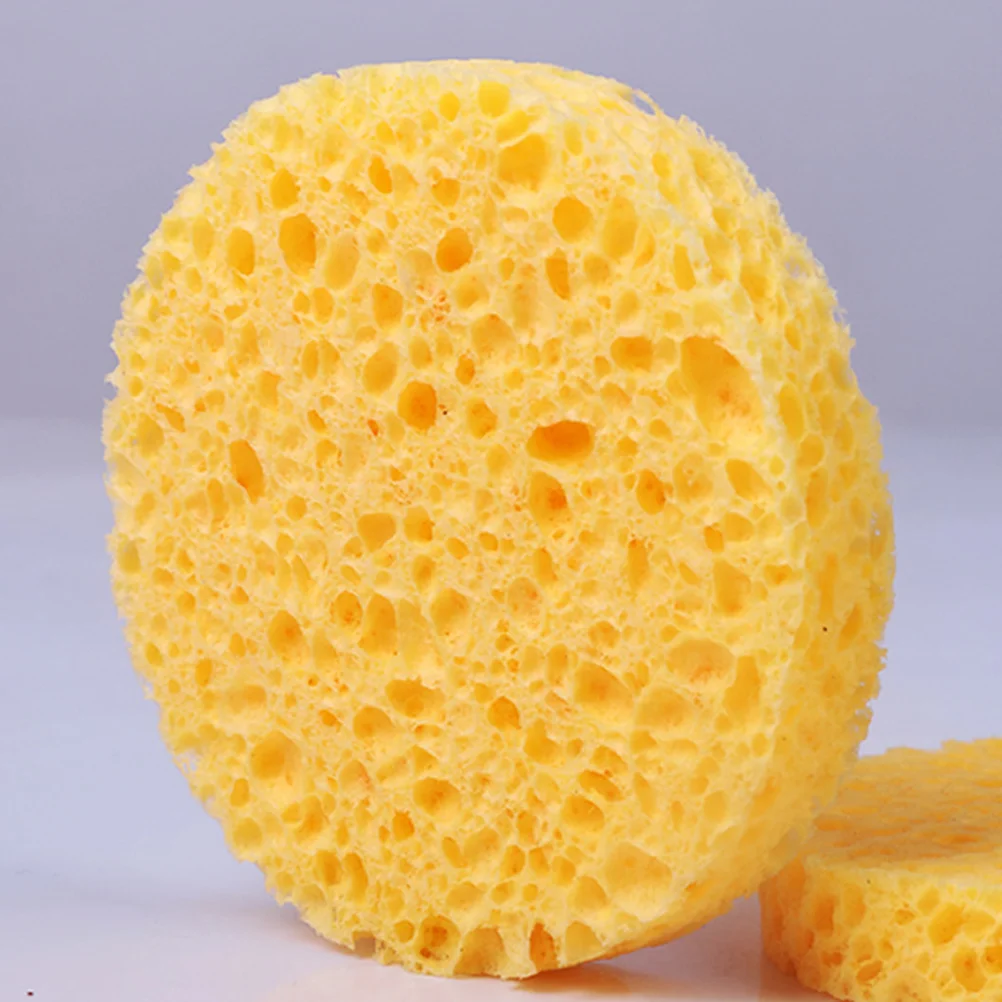 

Sponge Pad Face Loofah Pads Exfoliating Cellulose Makeup Removershower Bath Eye Body Facial Cleaning