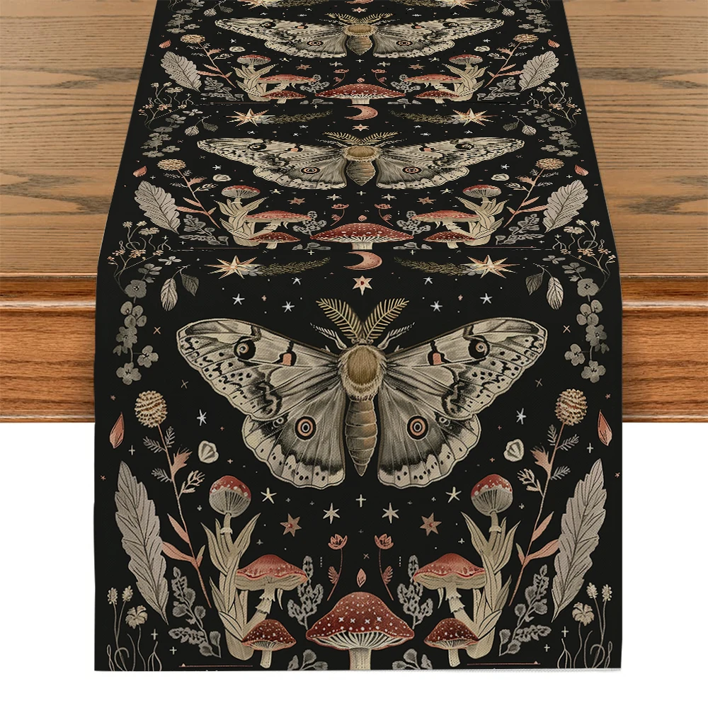 

Дорожка для стола с бабочками из полиэстера