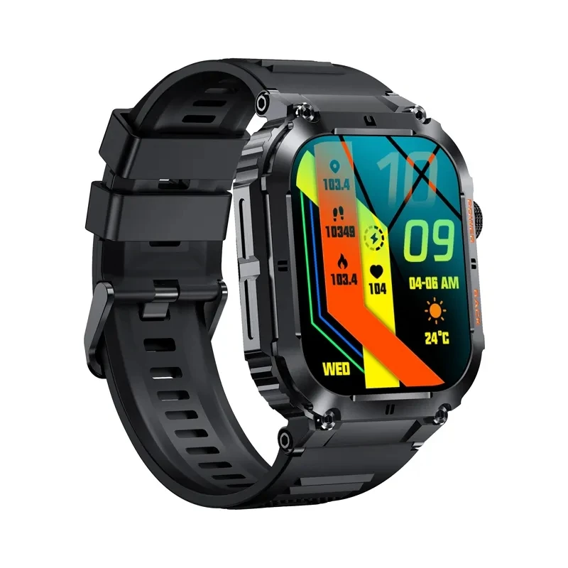 

Смарт-часы K57 Pro мужские с поддержкой Bluetooth, 400 мА · ч, 1,96 дюйма