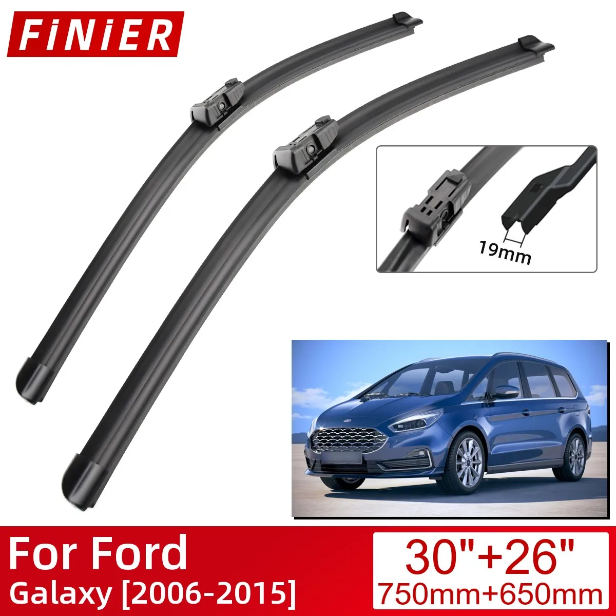 

Щетки стеклоочистителя для Ford Galaxy 2006-2015, 2015, 2014, 2013