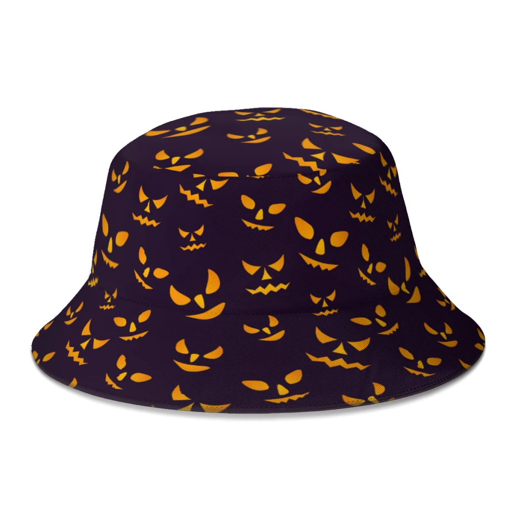 

Панама на Хэллоуин для женщин, мужчин, подростков, складная, Боб, рыбалка, фотошляпа, осень