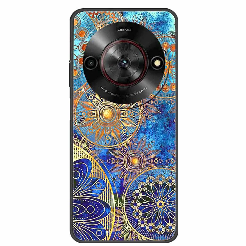 Для ZTE Blade A75 5G чехол модный мраморный силиконовый мягкий из ТПУ для BladeA75 защитные