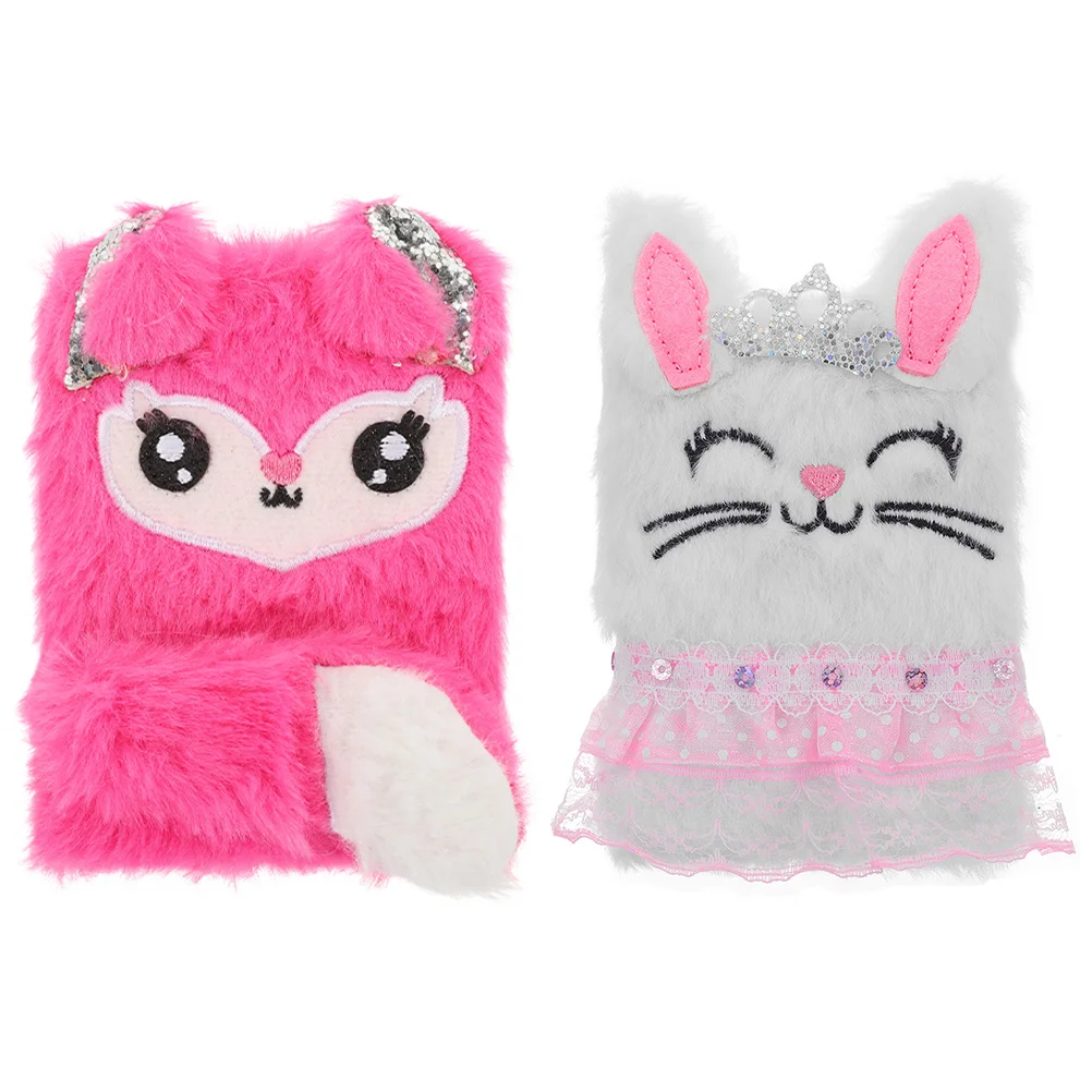 Миниатюрный блокнот с уникальной текстурой дневник в виде кролика пасхальный