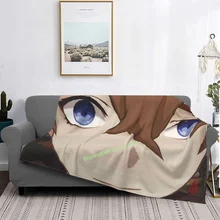 Manta de impacto de franela para niños, ropa de cama de viaje, transpirable, supercálida, de Anime, para primavera y otoño (2)