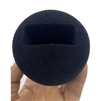 high quality microphone sponge printing covers customized mic windscreens logo foam windshield for rode wireless go ii