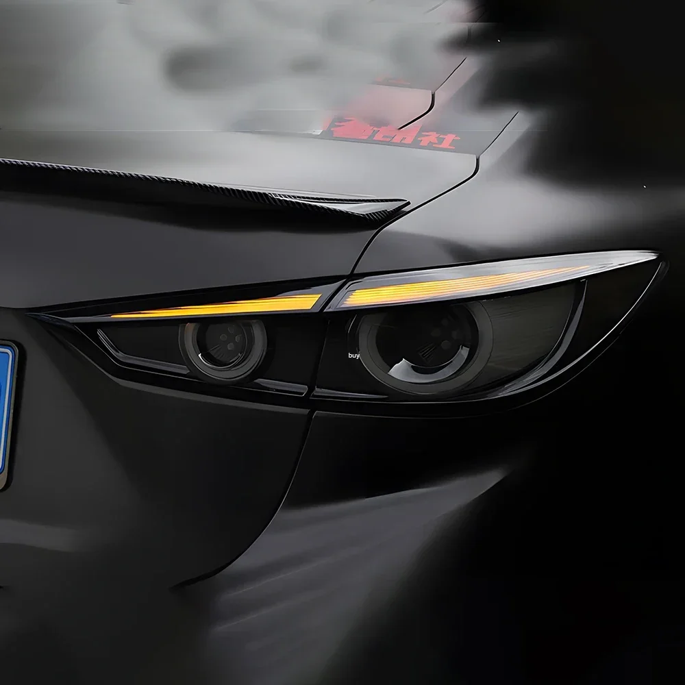 Фото Для Mazda 3 Axela 2014-2018 автоматические задние фонари в сборе, обновление автомобильных светодиодных задних фонарей, мигающий сигнальный светильник, инструменты, аксессуары №4