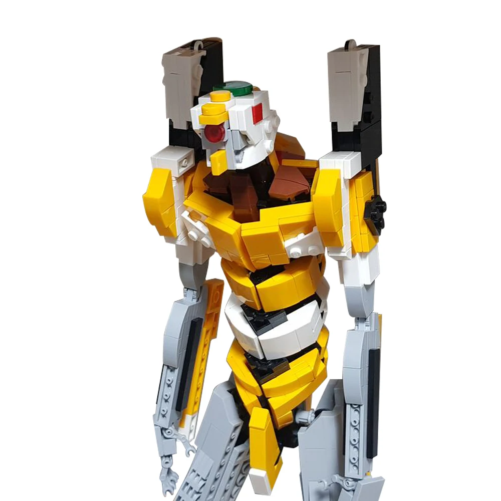 

MOC Creative Robot 00 Model Building Blocks Action Anime Figure Assemble Home Decor Bricks Boy Toy Gift