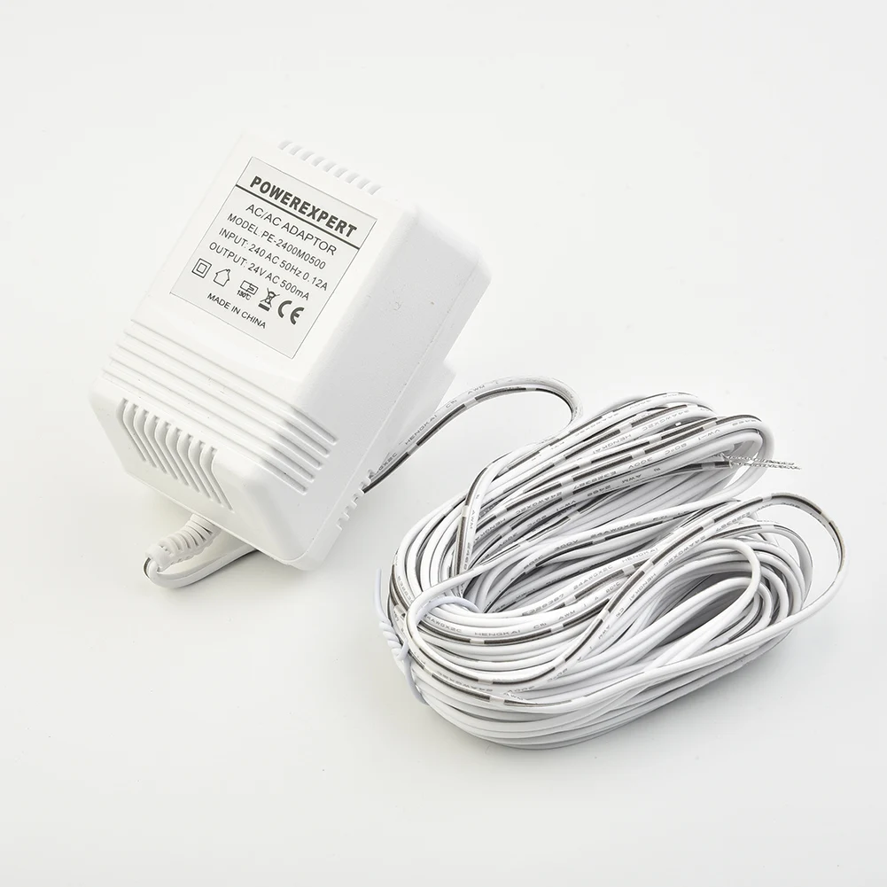 

Accessories Brand New Durable High Quality Power Supply Adapter White With Ring For Nest Hello Video For Video Ring