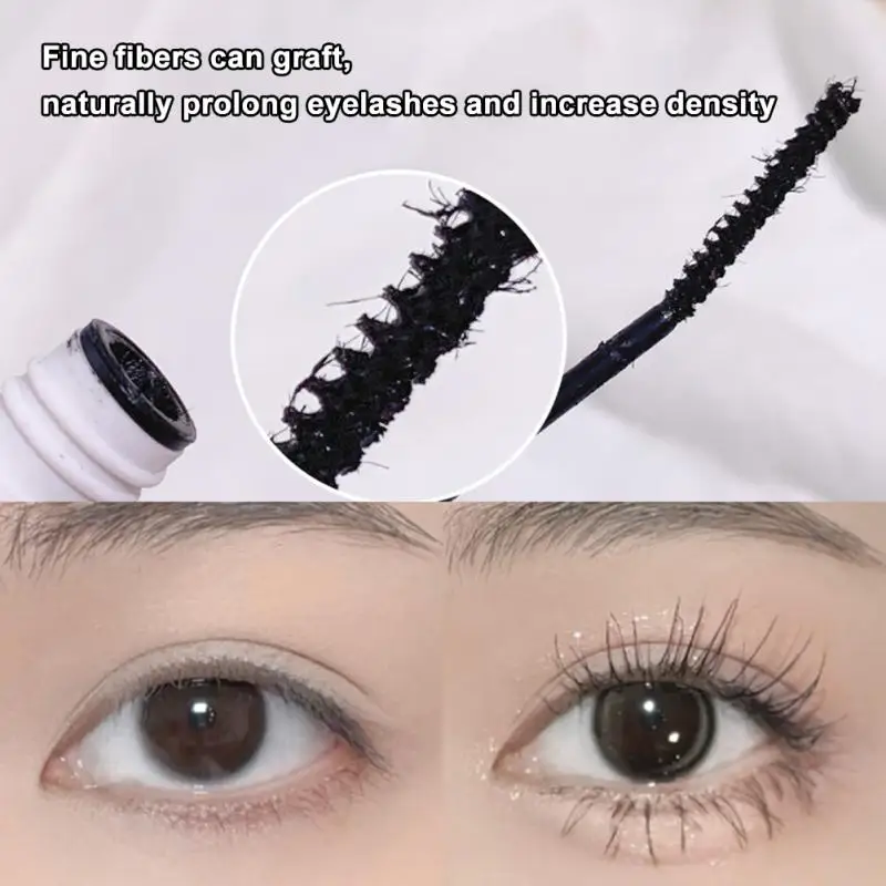 

Тушь для ресниц трехмерная тонкая головка кисти водостойкая стереотическая маленькая головка кисти против головокружения не агломерирует...