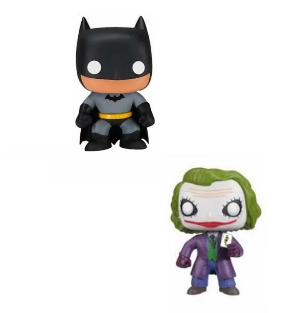 Фанко ПОП Бэтмен 01# Джокер 36# ПВХ-фигурка с действием, коллекционная модель игрушки для детей, подарок на день рождения.
