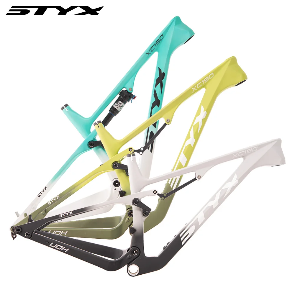 Карбоновая рама MTB STYX 29 горного велосипеда с полной подвеской гравийная XC для