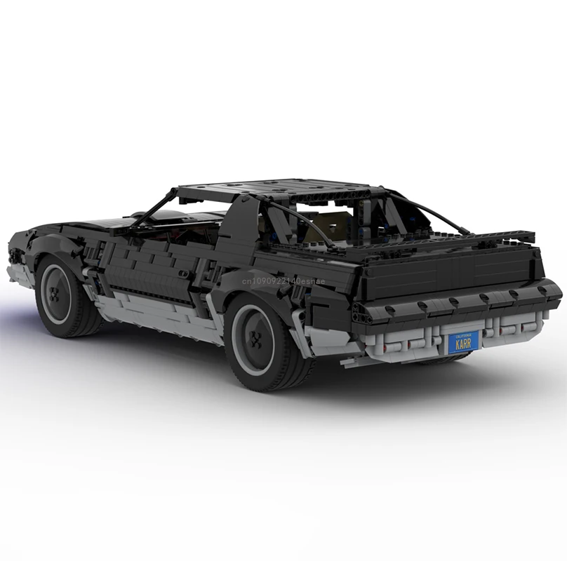 2861 шт. технический рыцарь Райдер KARR классический ретро суперкар купе модель Moc