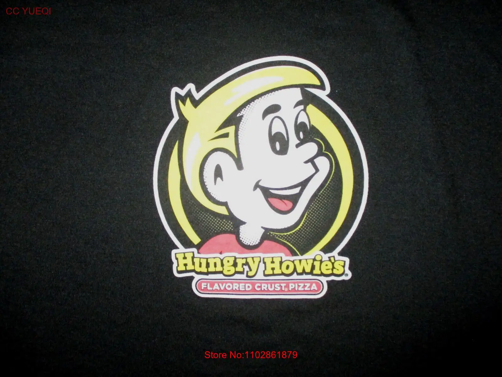 ФУТБОЛКА HUNGRY HOWIE'S PERFORMANCE со вкусом скоринки футболка для пиццы и ресторана