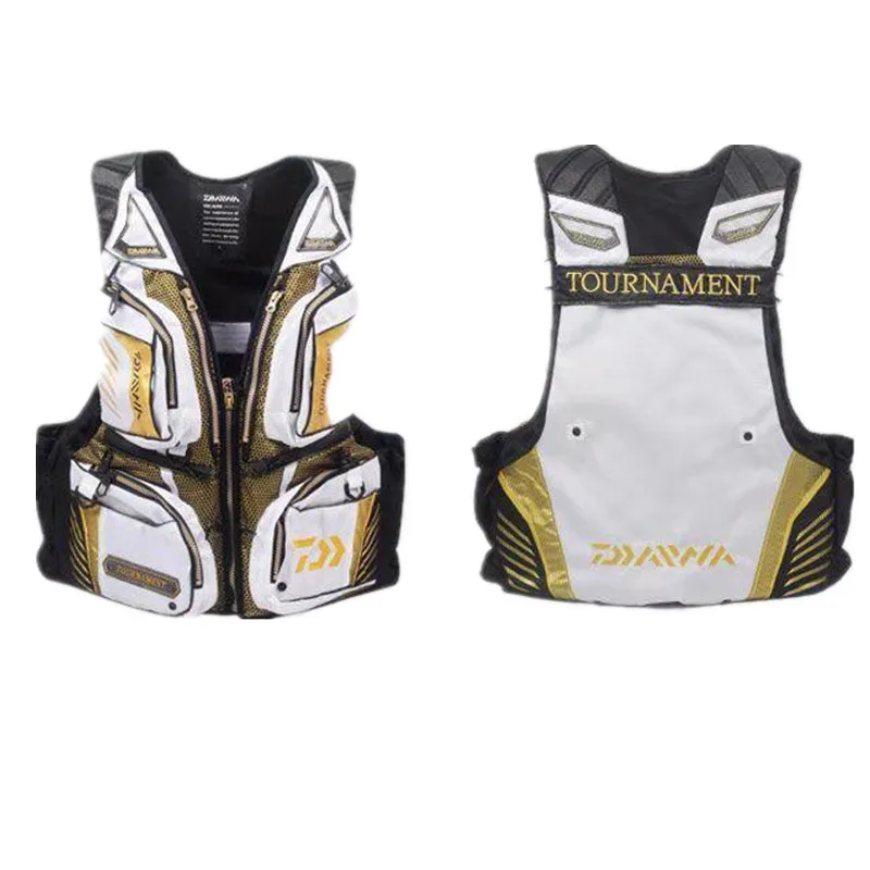 

2023 Новый Белый спасательный жилет для рыбалки жилеты с флотационным устройством и защитный жилет для рыбалки в скалах жилет и куртка для рыбалки