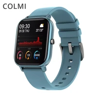 colmi p8 smart watch heart rate monitor fitness tracker men kids bluetooth smartwatch for android ios