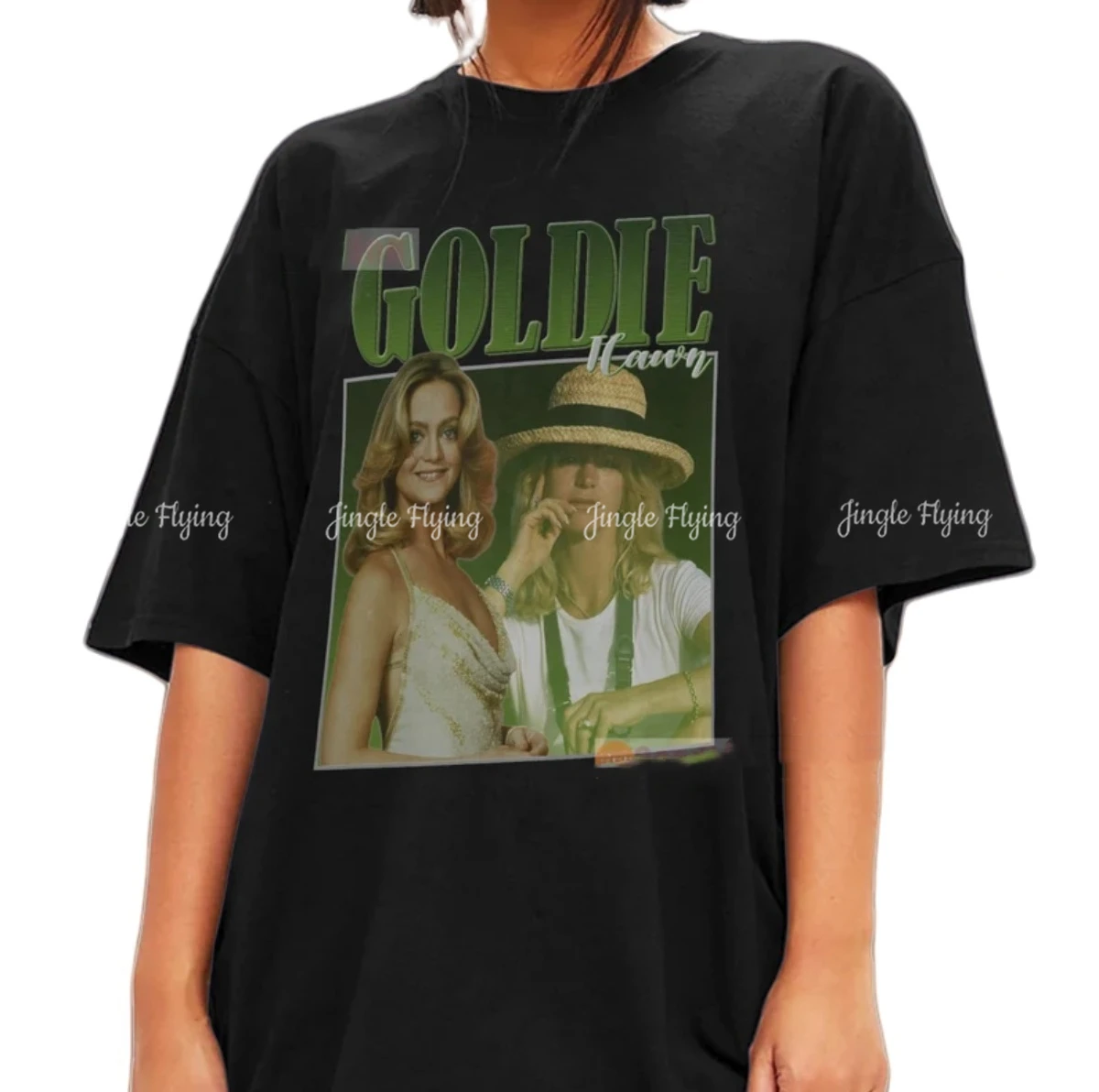 Футболка Goldie Hawn футболка унисекс хлопковая винтажная 90-х графическая толстовка с