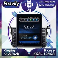 fnavily 9 7 android 10 car radio for toyota rav4 rav4 video navigation dvd player car stereos audio gps dsp bt wifi 2013 2018