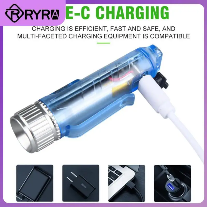 

Warn Portable Flashlight The Tail Has Magnetic Suction Function Rechargeable Flashlight Mini Flashlight Outdoor Waterproof
