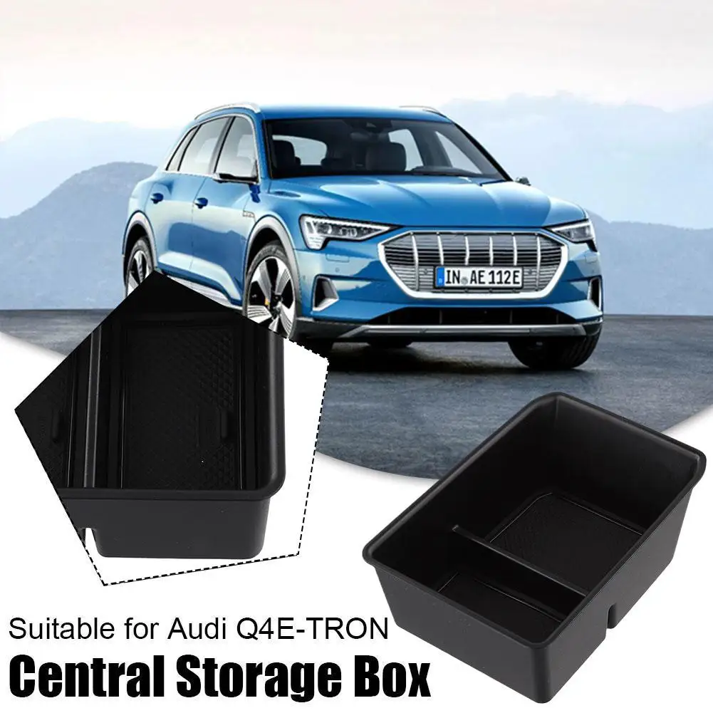 

For Audi Q4 Car Central Console Armrest Box Car Storage Box Interior Organizer Accessories For Audi Q4 E-Tron 2022