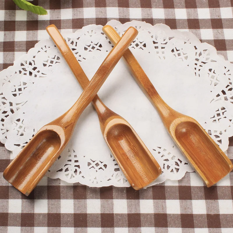 

Handmade Bamboo Tea Scoops Kung Fu Tea Spoon Black Green Tea Shovel Accessories Gift For Friends DH8888