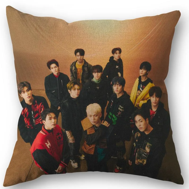 

45X45cm TREASURE Pillow Cover Square Zipper Cotton Linen Fabric Pillow Cases Bedroom Home Decorative Boys Girls Gift 0425