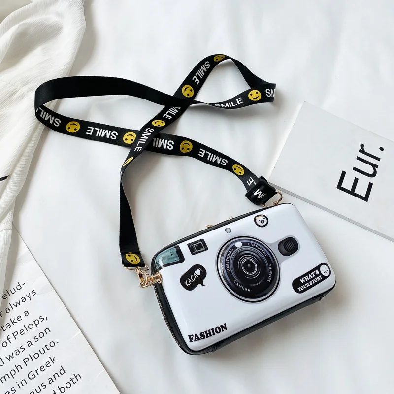 Girls Boys Bags New Fashion Mouse Cartoon Camera Modeling Shoulder Bag Women Messenger Bag