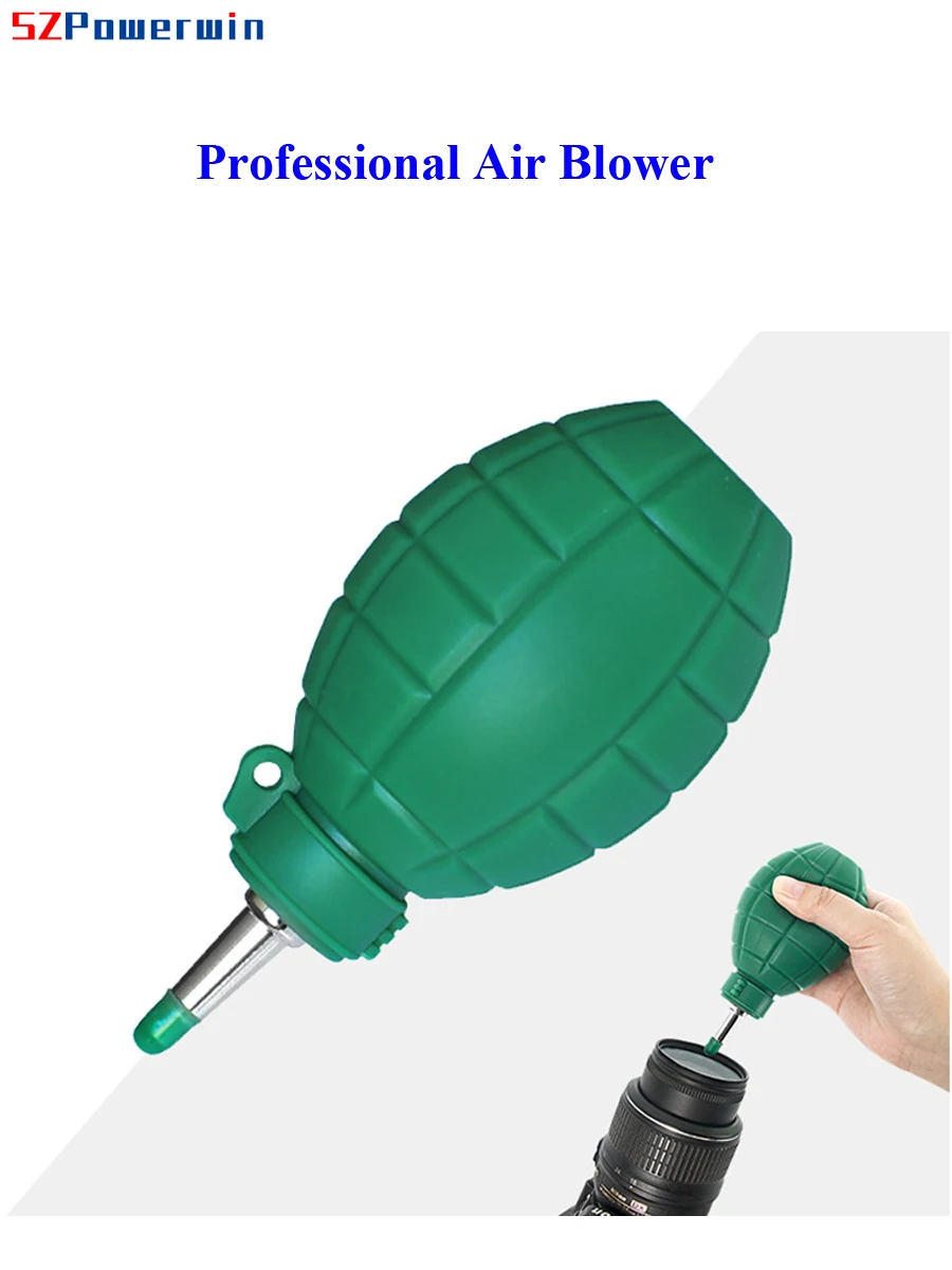 

SZPowerwin 10pcs/Lot Strong Big Cleaning Air Blower for DSLR SLR Camera Lens Flash Light Backdrop Gimbal Photo Studio Blow