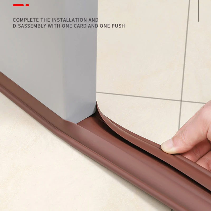 

96cm Door Bottoom Seal Strip Flexible Wind Noise Reduction Stopper Under Door Sealing Blocker Door Weatherstrip