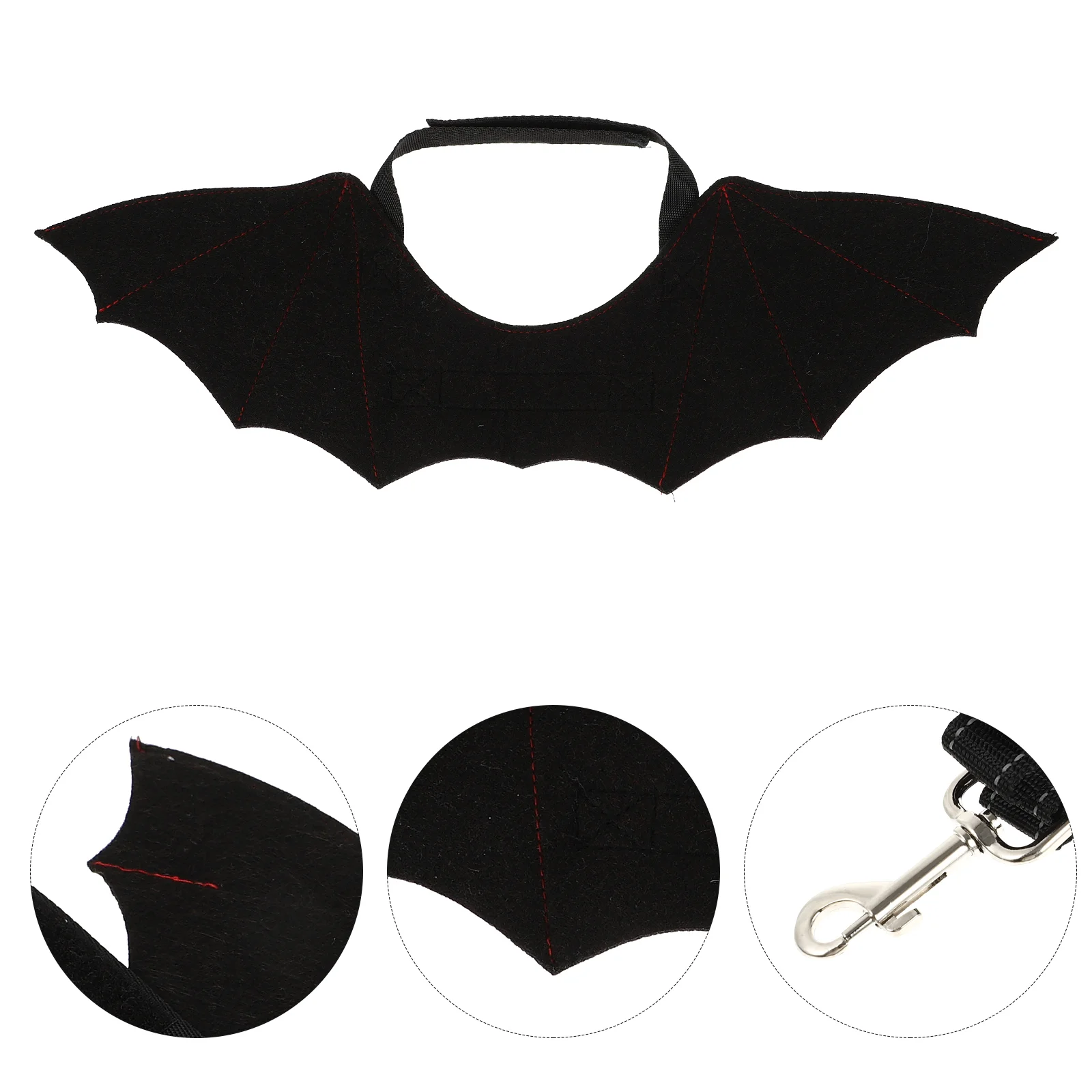 

Harness Leashcat Dog Pet Bat Forwingsset Dogs Collar Small Costume Costumes Kittens Strapwith Rope Spider Puppy Proofwing